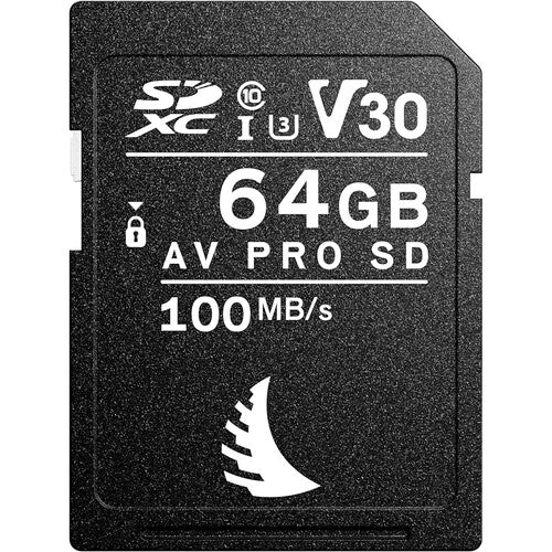 Angelbird AV Pro UHS-I SDXC Memory Card 128GB - High Speed Class 10 U3 V90 for 4K Video, DSLR & Mirrorless Cameras - Perfect for Professional Photography & Cinematic Recording