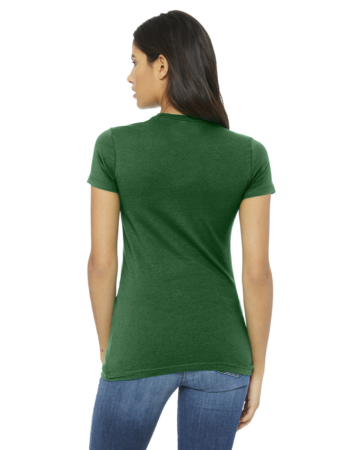 Bella + Canvas 6004 Women's Slim Fit Short Sleeve T-Shirt - Soft Cotton Crew Neck Tee for Casual Wear, Gym & Everyday Outfits