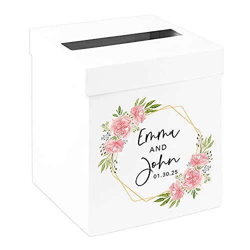 Geometric Pink Florals
