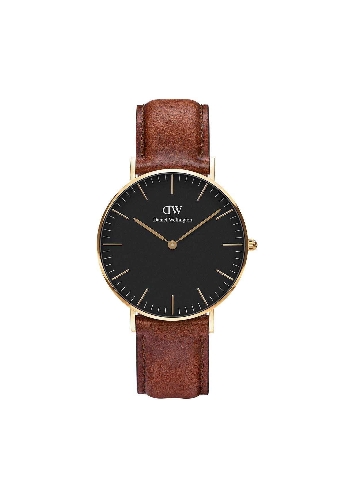 Daniel Wellington Classic Rose Gold Leather Watch for Women & Men - Elegant Minimalist Design, Perfect for Everyday Wear, Office & Special Occasions