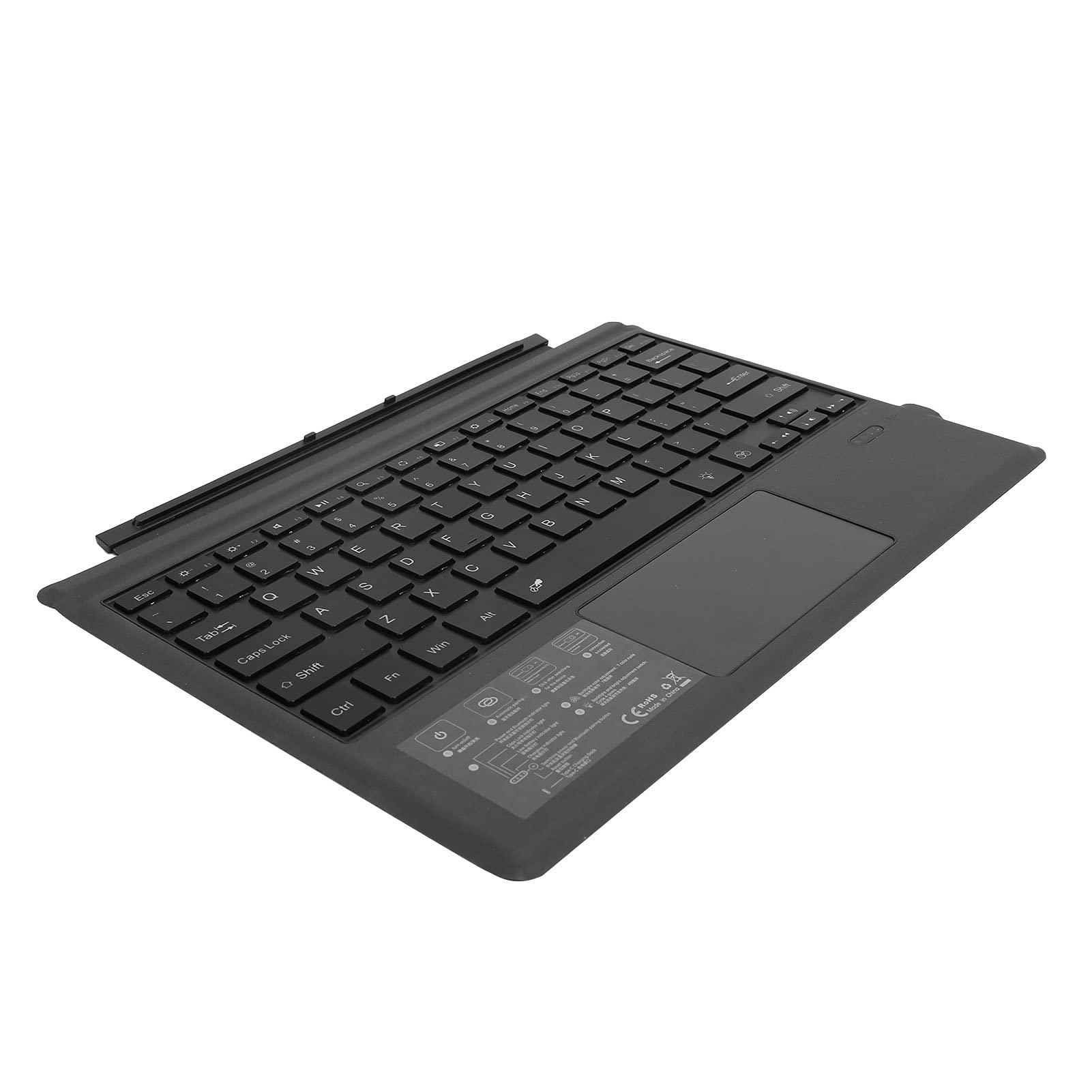 Wireless Keyboard with Touchpad - Portable Bluetooth Keyboard for Laptop, PC, Tablet - Ideal for Home Office, Travel & Remote Work