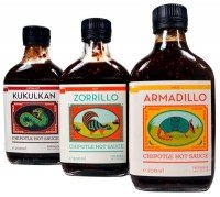 Peperhuis Chipotle Hot Sauce 3-Pack (3x200ml) - Spicy Mexican Flavor for Tacos, Nachos & BBQ | Gourmet Hot Sauce Gift Set