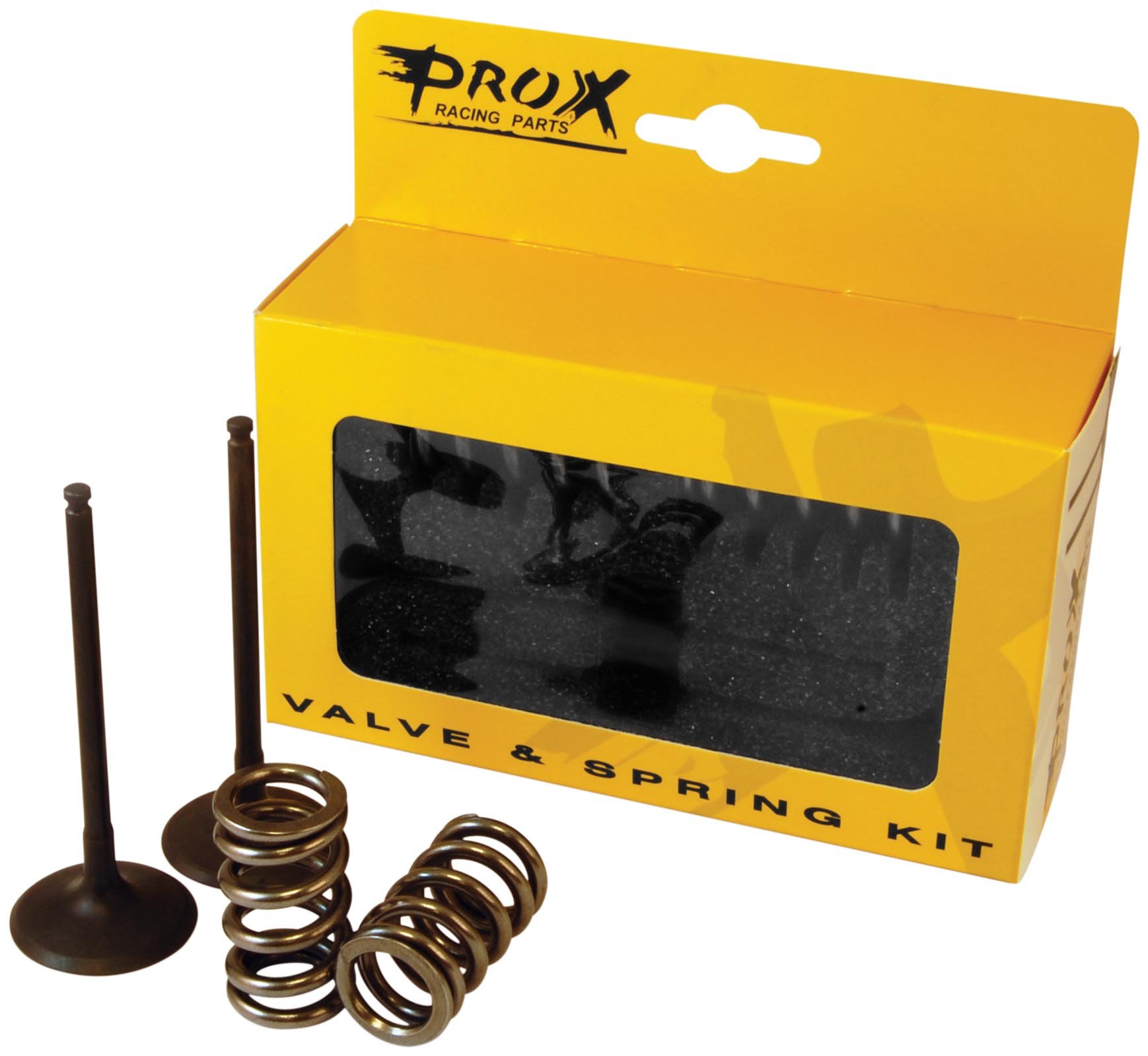 Prox Racing Parts High-Performance Steel Valve & Spring Kit for Exhaust Systems - Upgrade Your Car, Truck, or Motorcycle Engine for Racing & Performance Driving