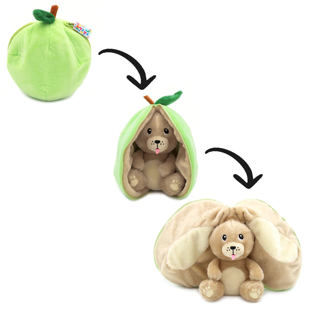 Crocket the Dog Apple Flipetz - Fun Interactive Pet Toy for Dogs - Perfect for Playtime, Training & Bonding with Your Furry Friend