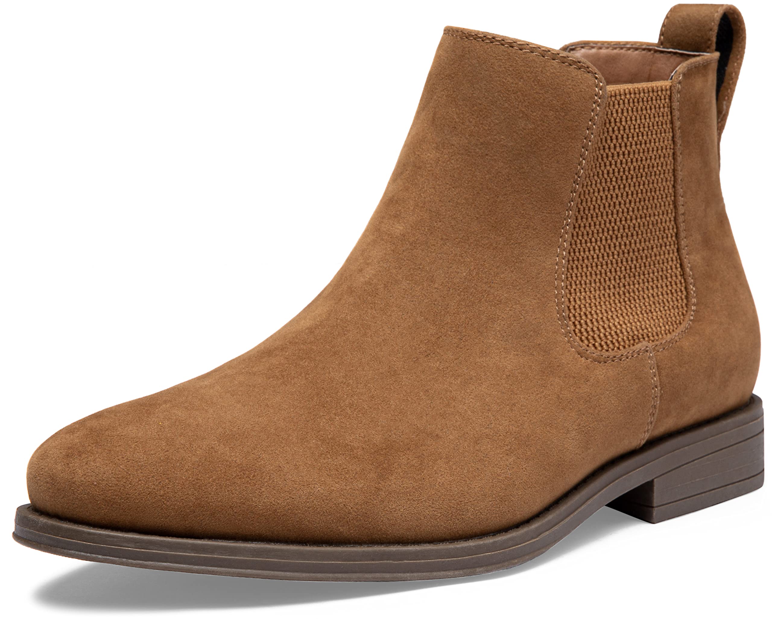 JOUSEN Men's Chelsea Boots - Suede Casual Ankle Boots for Fall & Winter | Comfortable & Stylish Shoes for Men | Perfect for Office, Dating & Outdoor Activities