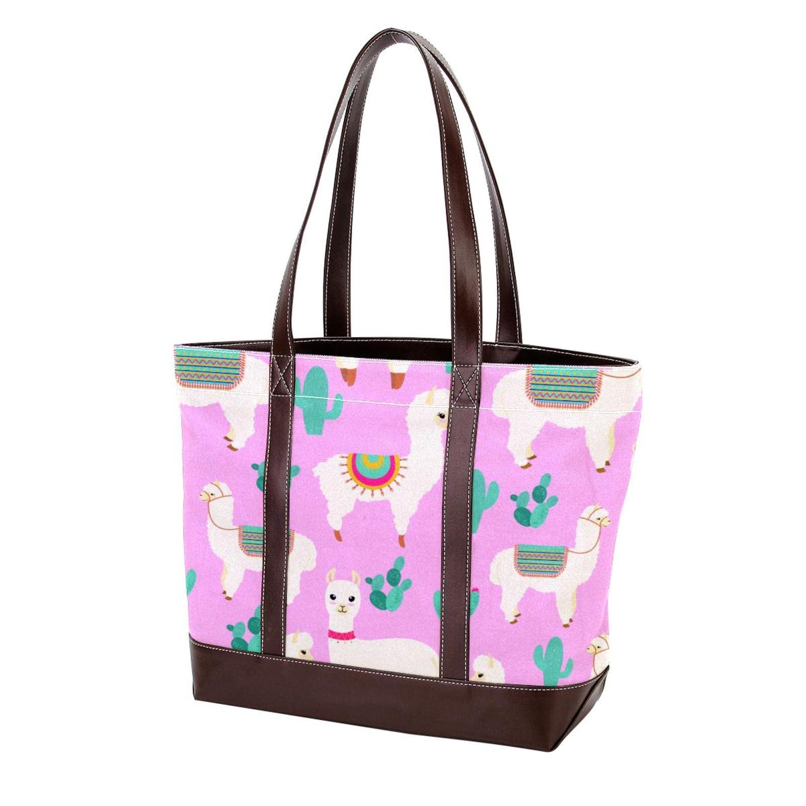 **Galaxy Print Tote Bags for Women - Large Leather & Canvas Shoulder Bags, Top Handle Satchel & Hobo Purse - Perfect for Work, Travel & Shopping**