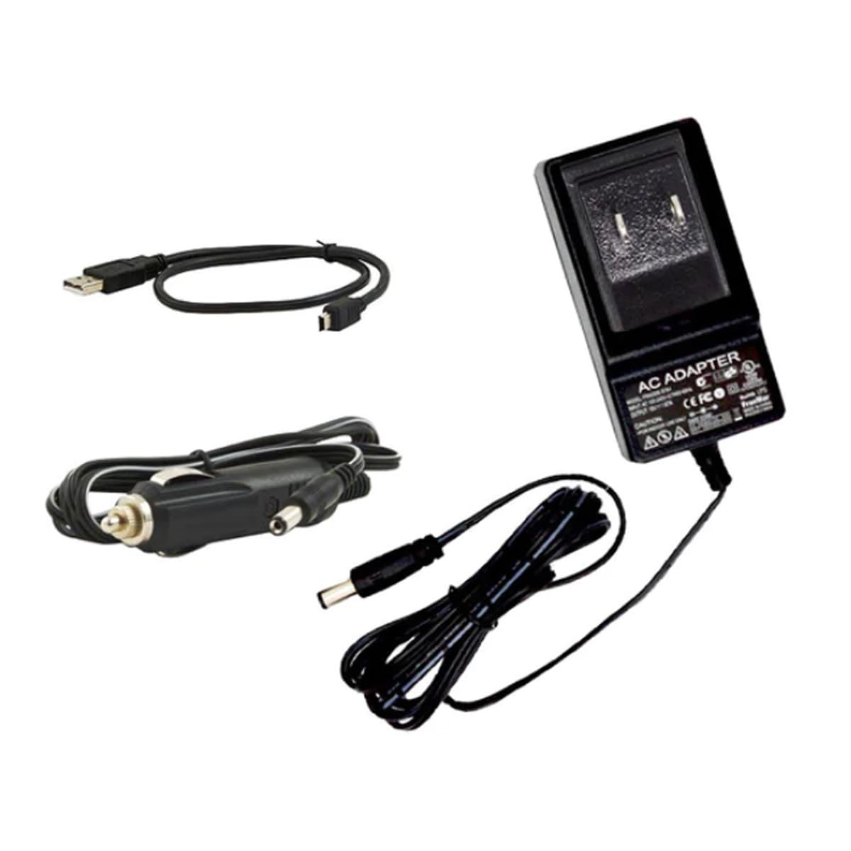 Original Minelab Charger Cables & Plug Pack for CTX 3030 & GPZ 7000 Metal Detectors - Fast Charging Power Adapter for Treasure Hunting & Outdoor Exploration