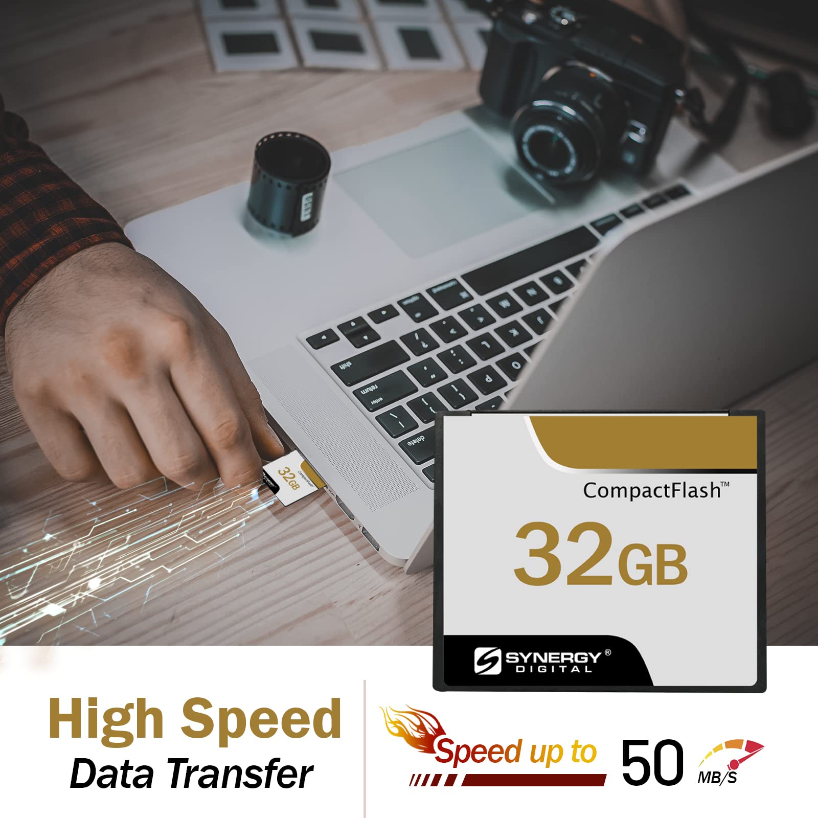 Canon Powershot A75 32GB CompactFlash Memory Card - High-Speed Digital Camera Storage for Photography & Video - Perfect for Travel, Events, and Professional Use