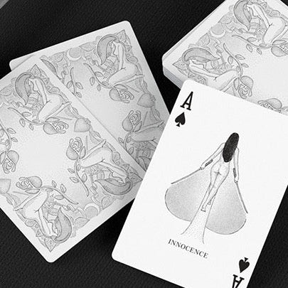 Innocence Playing Cards by Daniel Schneider - Premium Deck for Magic Tricks, Cardistry & Poker Games | Perfect for Collectors & Professional Performers