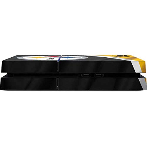 Officially Licensed NFL Pittsburgh Steelers PS4 Console Gaming Skin Decal by Skinit - Custom Protective Cover for Enhanced Gaming Experience