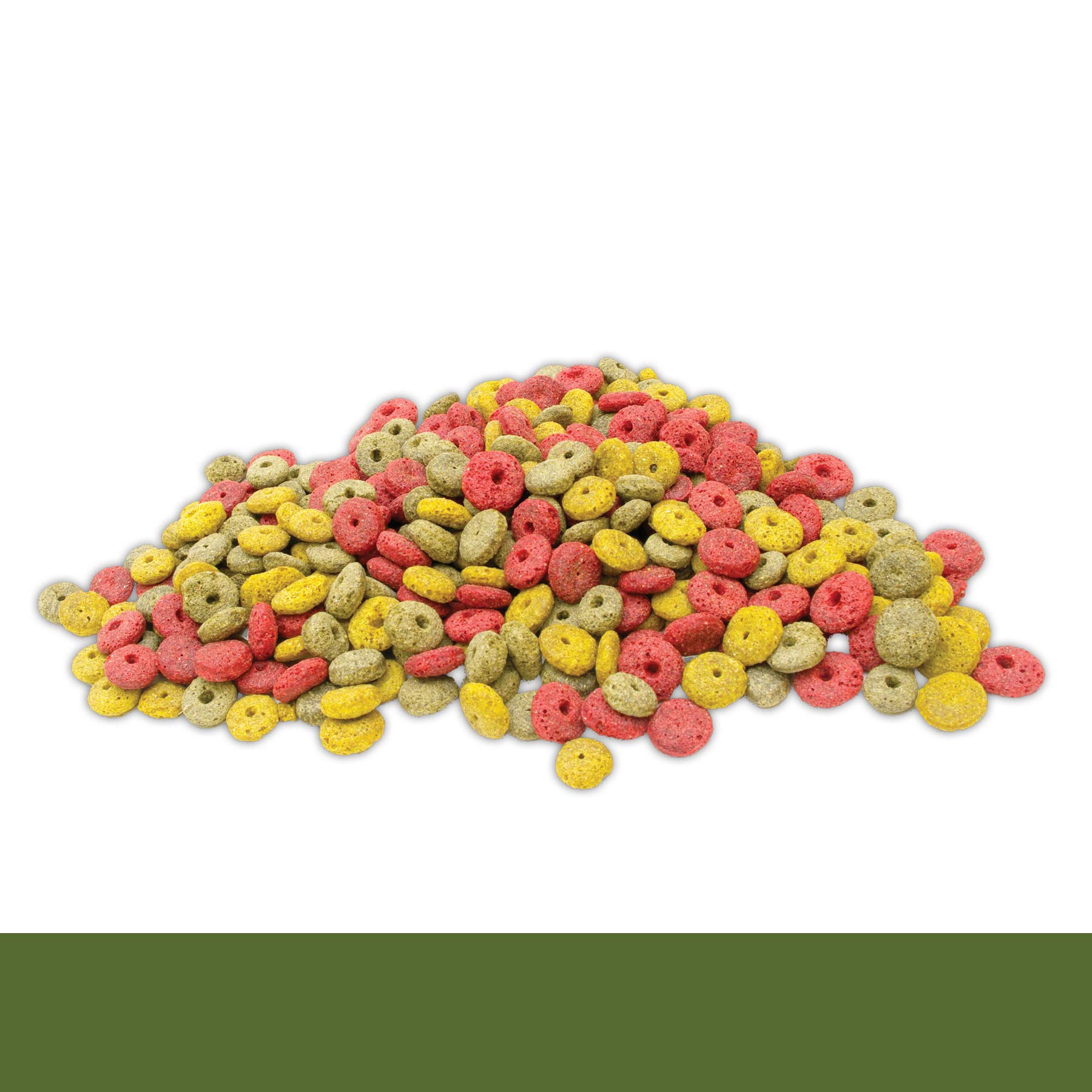 Living World Canadian Rabbit and Guinea Pig Donut Treats - 120g | Healthy Snacks for Small Pets | Perfect for Bonding & Training Rewards