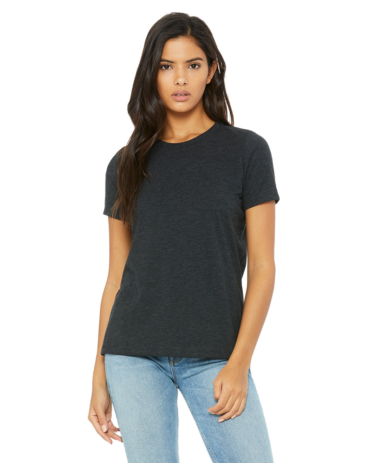 Bella + Canvas 6413 Women's Relaxed Fit Triblend T-Shirt - Soft Comfortable Casual Tee for Everyday Wear, Gym, and Outings