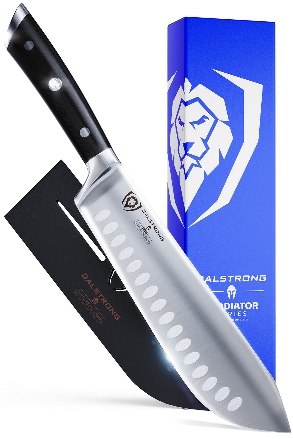 Dalstrong Gladiator Series Bull Nose Butcher & Breaking Knife 8