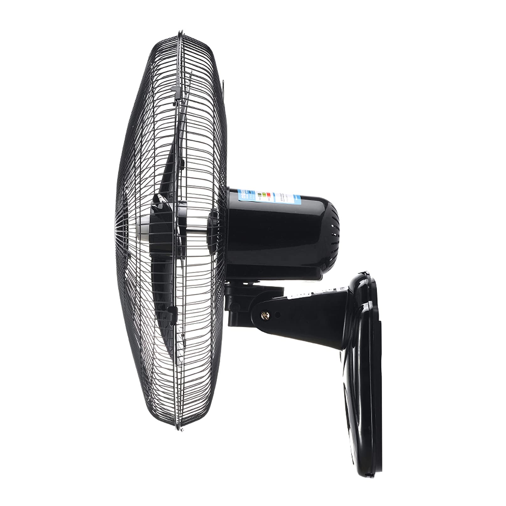 18 Inch Wall Mount Fan with Remote Control - High Velocity Oscillating Fan, 3 Speed Settings for Home, Office, Restaurant & Greenhouse - Perfect for Cooling Large Rooms and Commercial Spaces (Black)