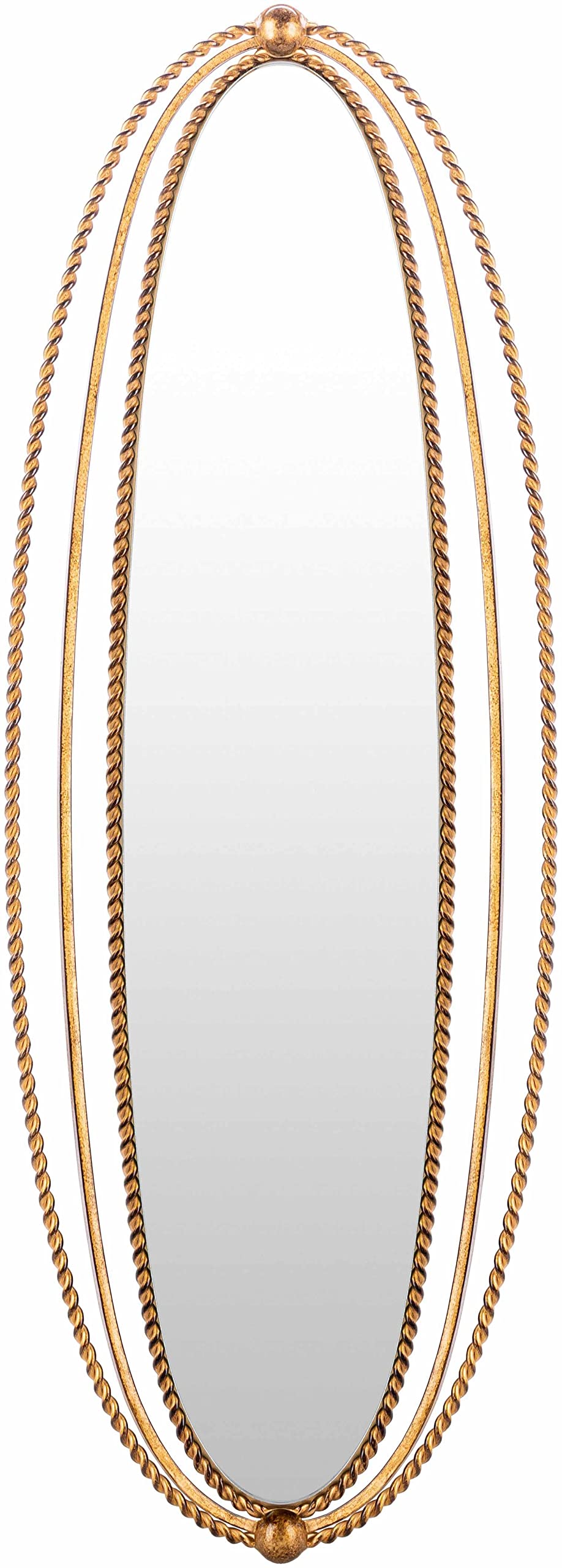 Hauteloom Ironville Buguias Bohemian Wall Mirror - Gold 31