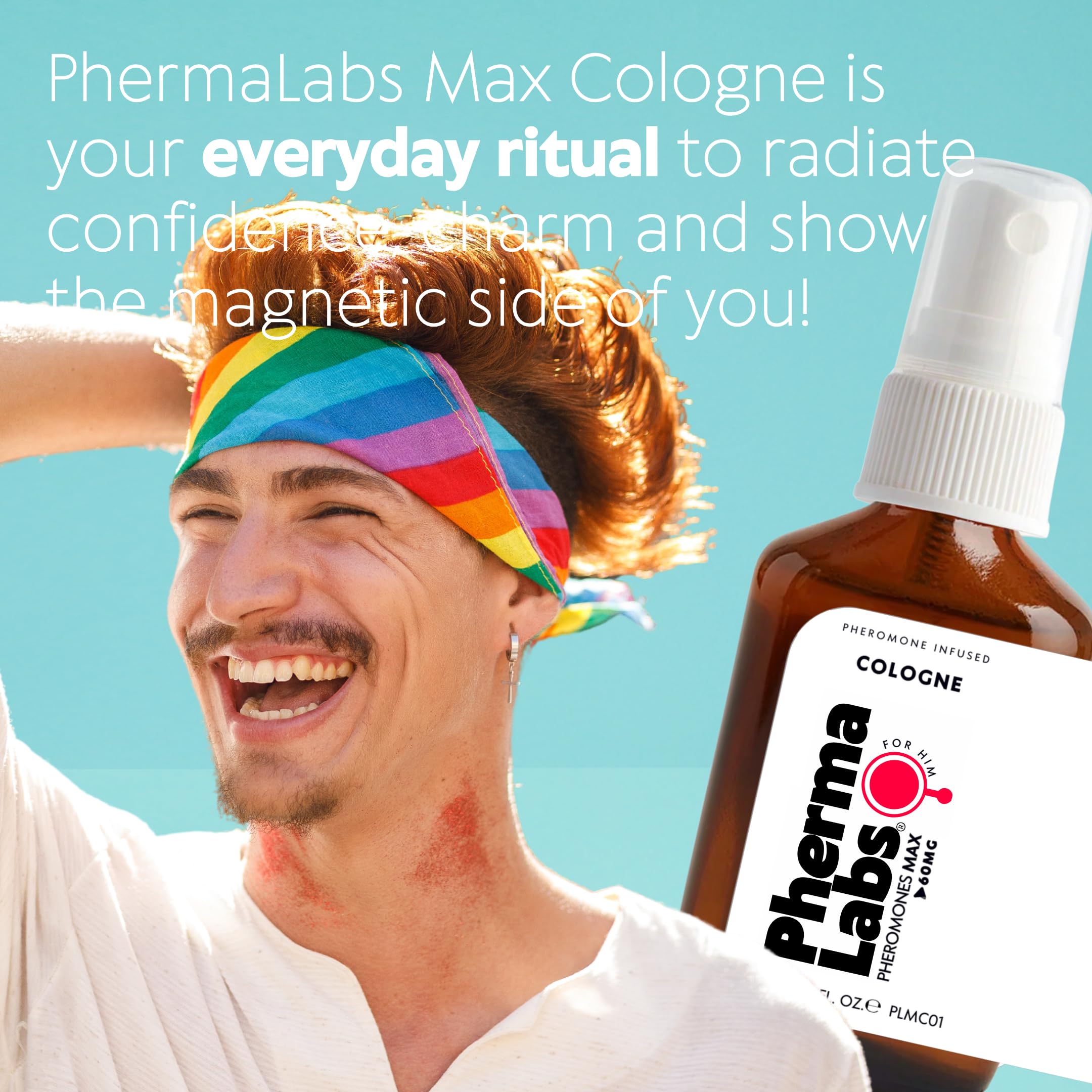 Gay Pheromones 1 oz - Powerful Pheromone Cologne for Men to Attract & Seduce - Best Pheromone Essence for Dating, Clubs & Romantic Encounters