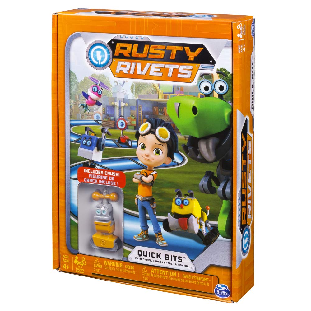Quick Bits Path Game - Fun Family Board Game with Crush Figure for Kids & Adults | Perfect for Parties, Game Nights & Indoor Activities