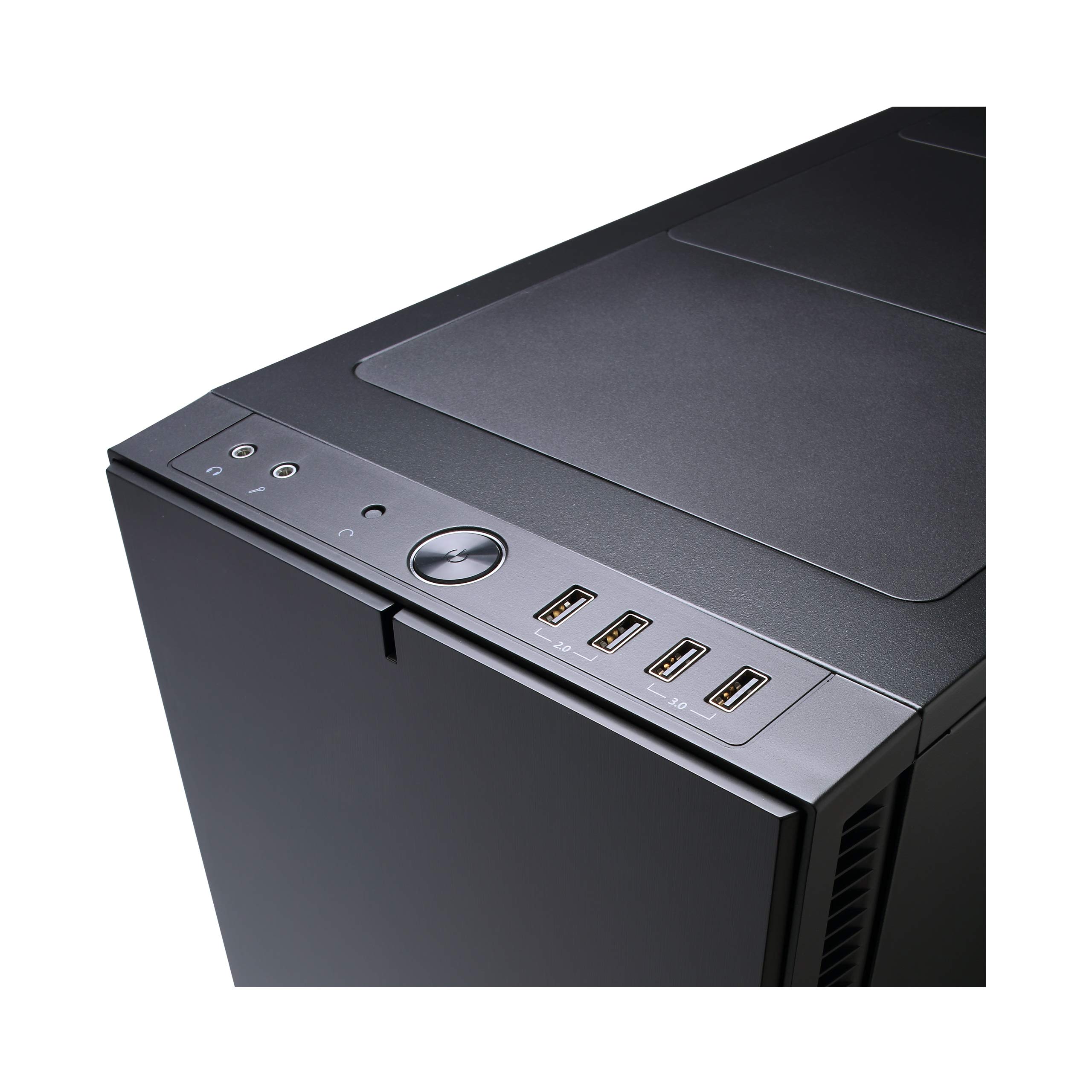 Fractal Design Define R5 Mid Tower ATX Computer Case - High Airflow & Silent PC Case with 2X Dynamic GP-14 140mm Fans Included - Water Cooling Ready - Black - Perfect for Gaming PCs, Workstations & Home Office Setups