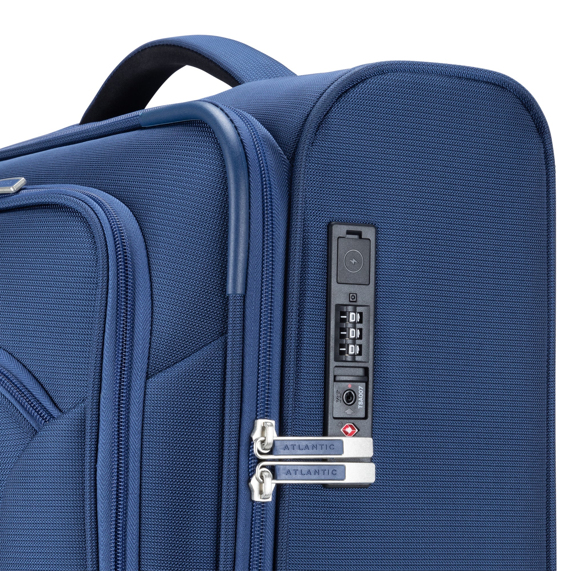 Atlantic Sailbound Carry On Luggage - Lightweight Expandable Suitcase with 360° Spinner Wheels for Air Travel, Business Trips & Weekend Getaways