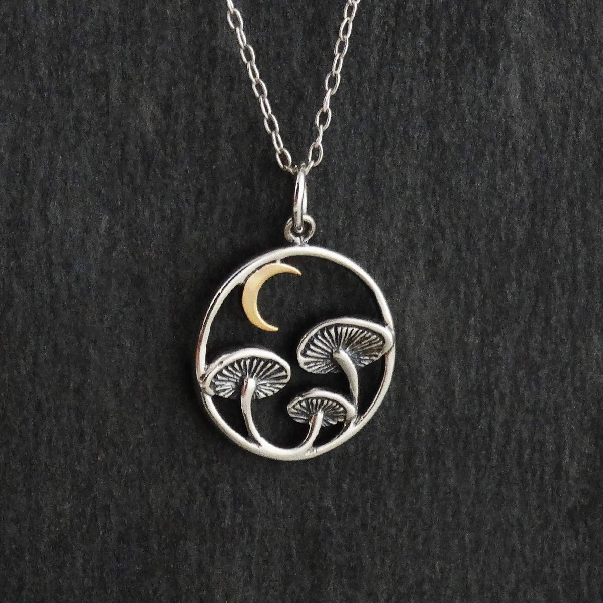 Tiny Cute Mushroom Charm Necklace for Women | Dainty Jewelry Gift | Perfect for Boho Style, Nature Lovers & Everyday Wear