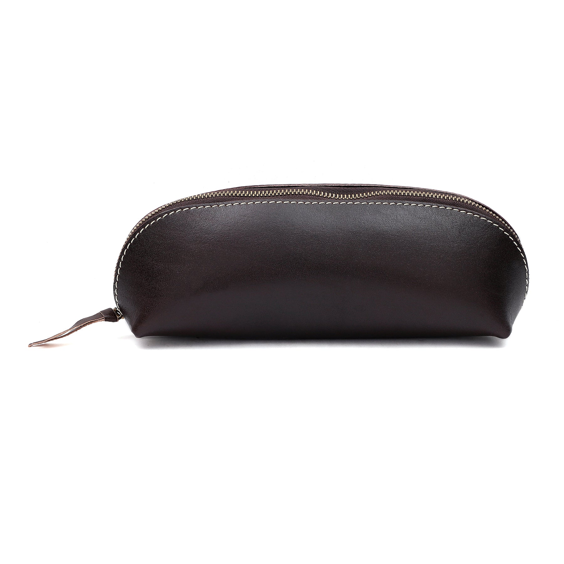 Handmade Unisex Leather Glasses Case & Pen Holder - Premium Eyewear and Writing Accessories Organizer for Travel, Office, and Daily Use