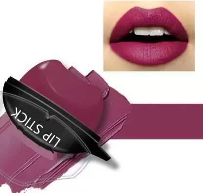 Wiffy Long Lasting Waterproof Matte Lipstick - Berry (10g) Non-Stick Cup Lip Shape, Perfect for Daily Wear & Special Occasions