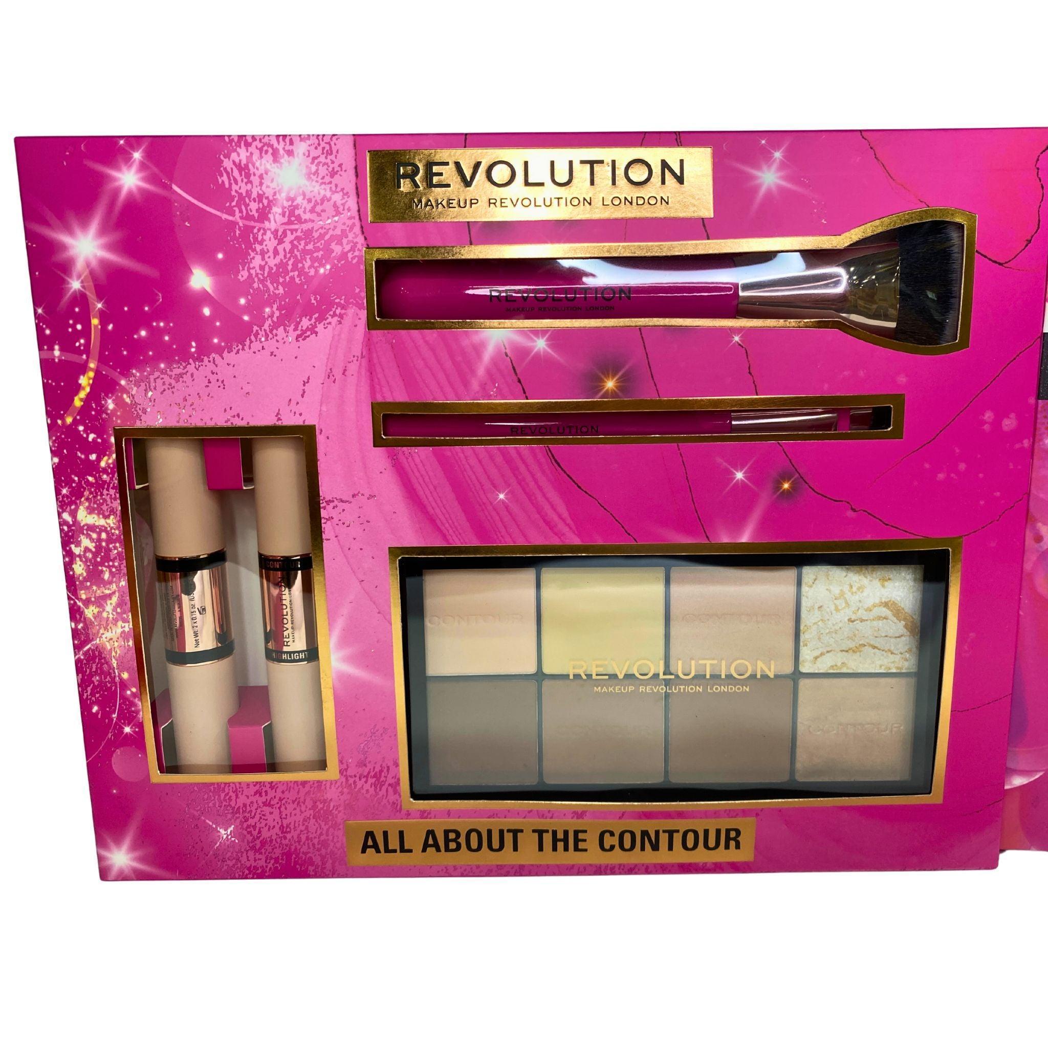 Revolution Makeup Sets - 55 Piece Professional Cosmetics Kit for Eyes, Lips & Face | Perfect for Makeup Artists, Beginners & Everyday Glam