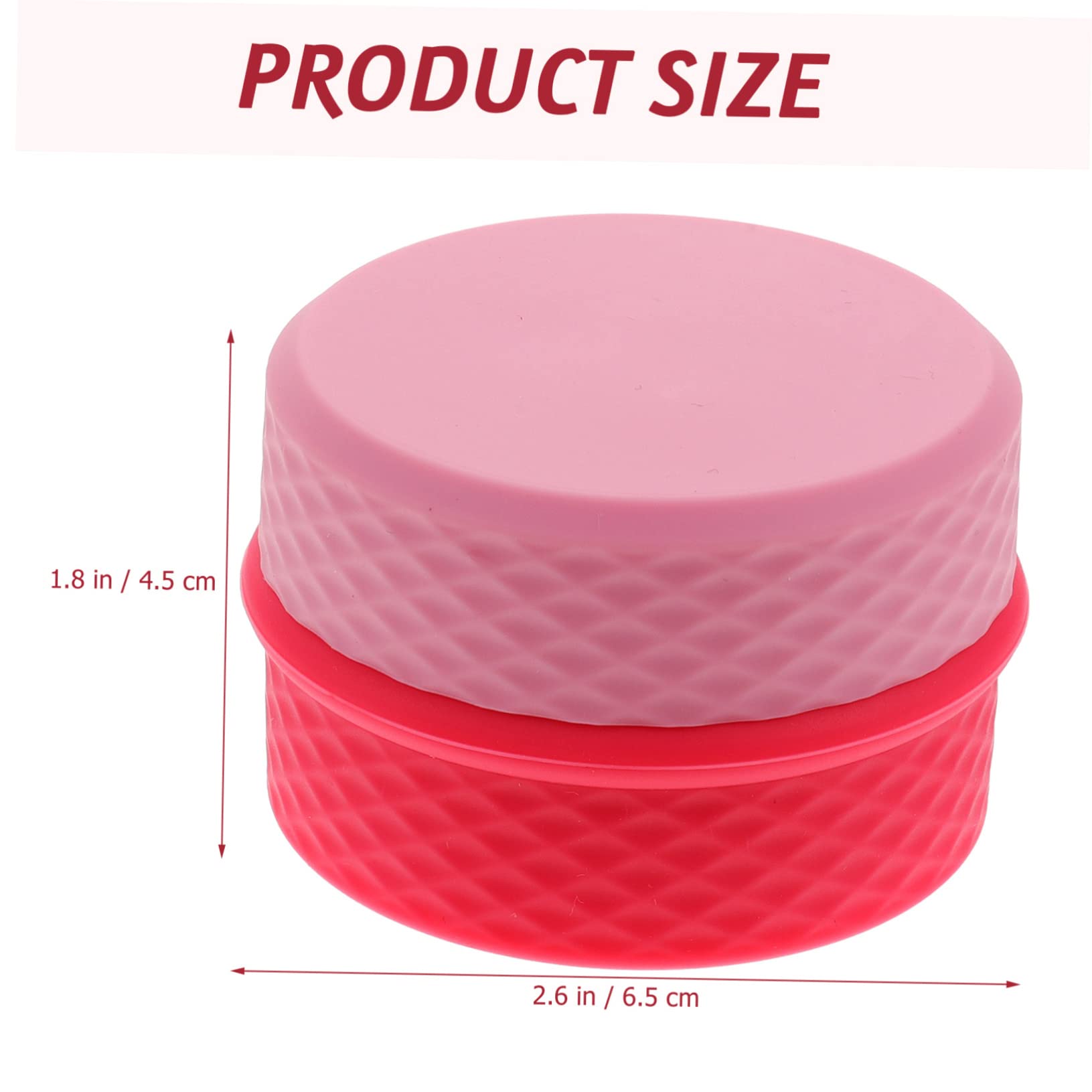Premium Silicone Travel Beauty Organizers - Leak-Proof Refillable Cream Jars & Small Containers for Makeup, Skincare, and Toiletries | Perfect for Vacations, Gym Bags, and Daily Use