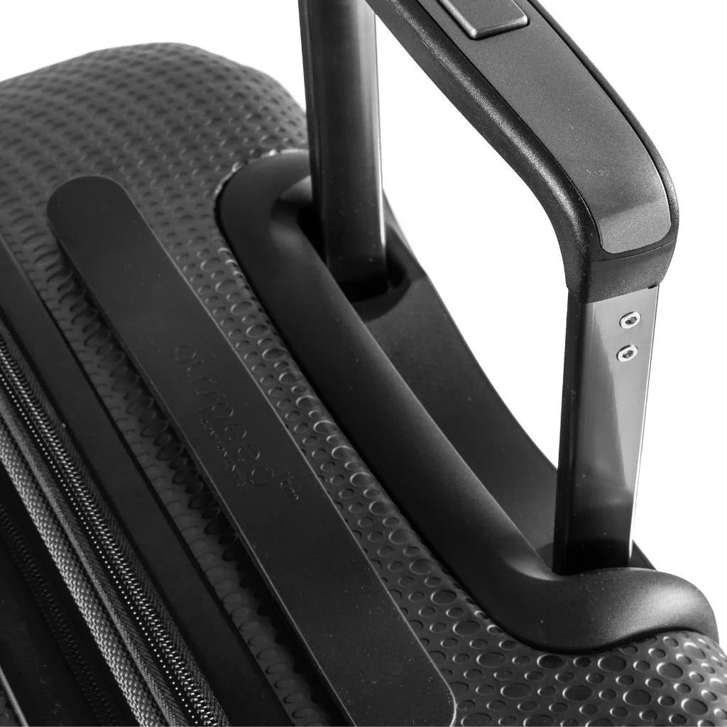 Epic GTO 5.0 3-Piece Hardside Luggage Set - Frozen Black | Premium Spinner Suitcase for Travel, Business Trips & Vacations | Durable Lightweight Carry-On & Checked Bags