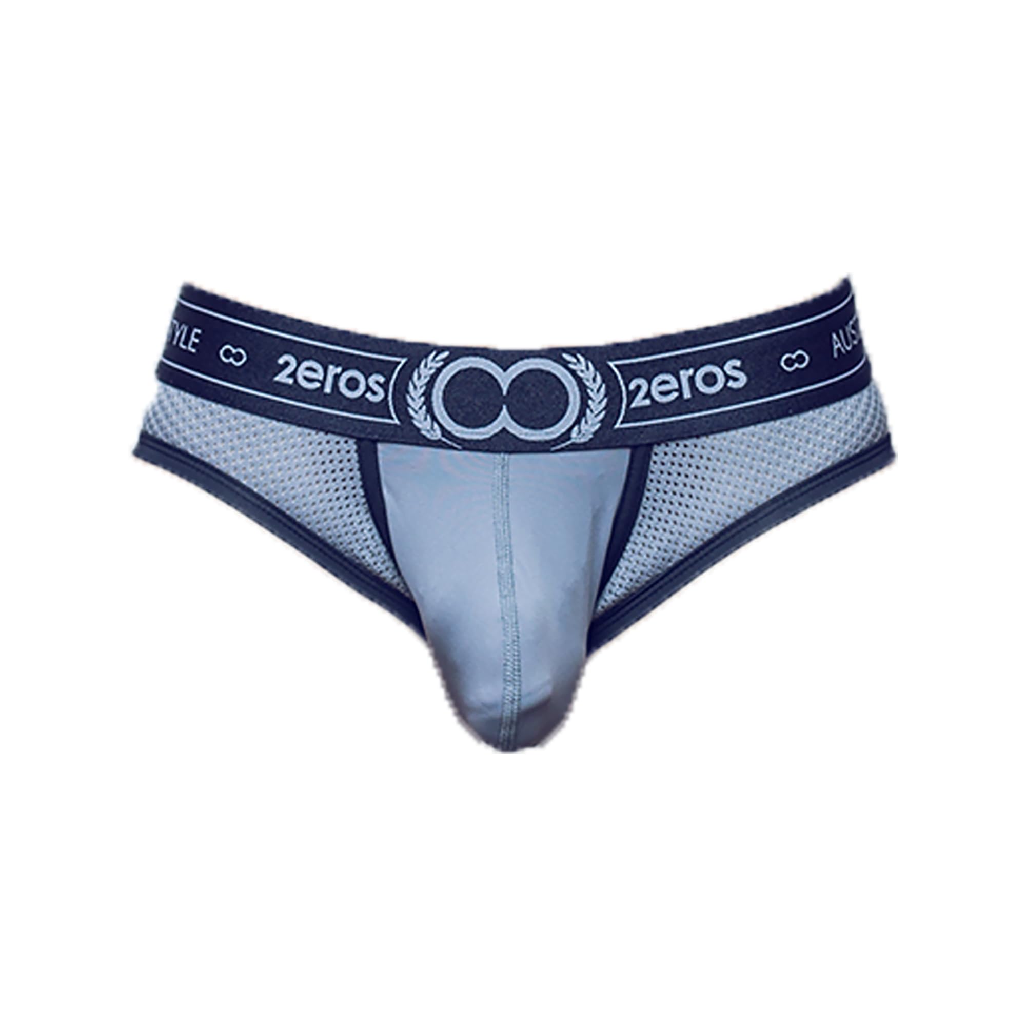Apollo Nano Brief Iron Grey - Men's Comfortable Underwear for Everyday Wear - Ideal for Workout, Travel & Daily Use