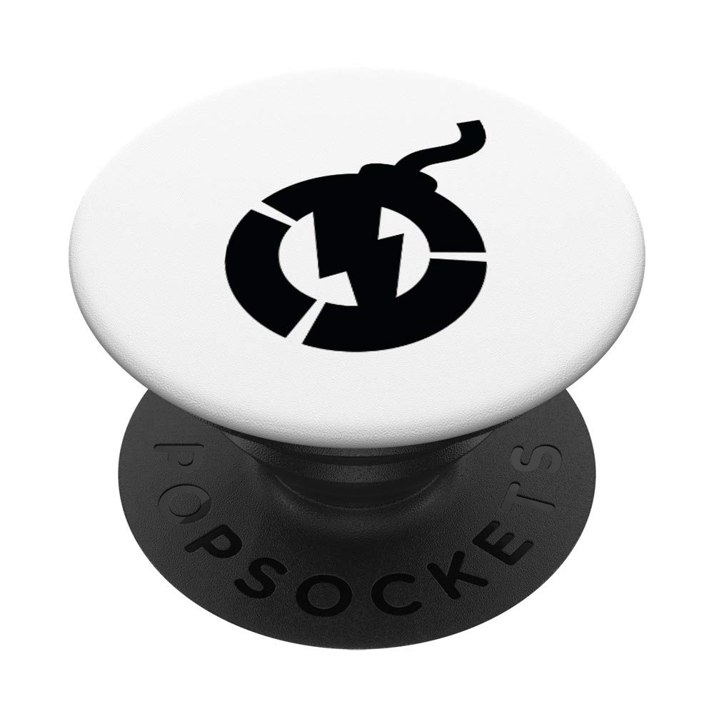 Bomb Logo PopSockets - Expandable Phone Grip & Stand for iPhone, Samsung, Tablets - Perfect for Selfies, Gaming & Hands-Free Viewing