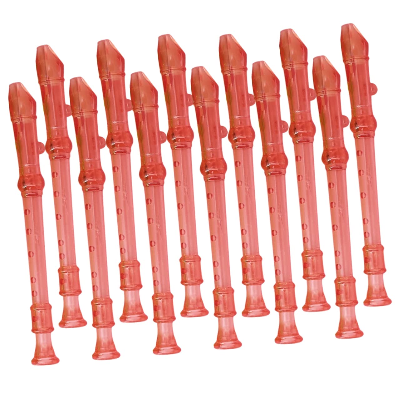 VICASKY 15-Piece Kids Flute Set - Student Clarinet, Plastic Mini Flute, Musical Party Favors, Baby Flute Instrument - Perfect for Music Lessons, Birthday Gifts & Educational Play