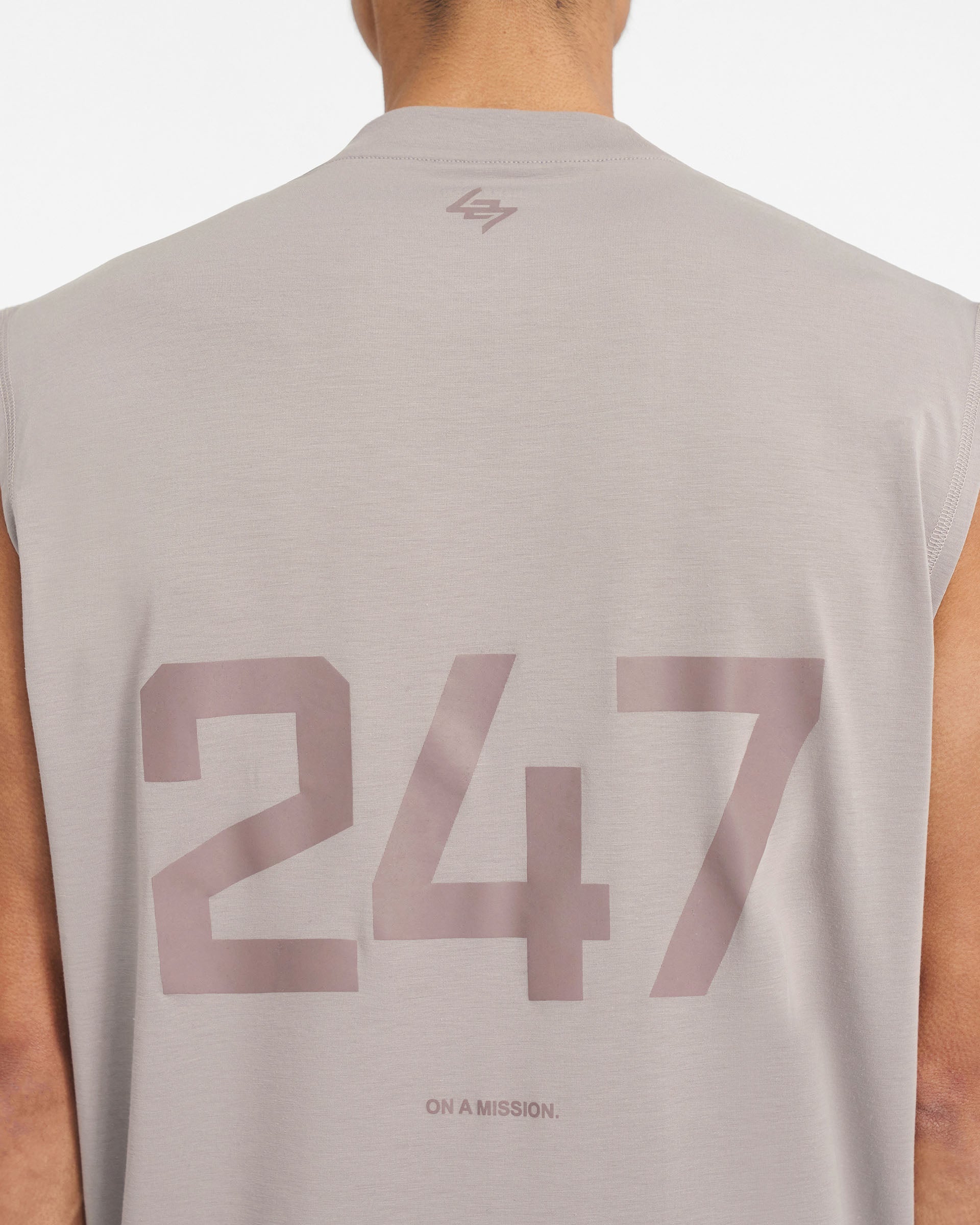 247 Oversized Tank Top - Cinder | Soft & Comfortable Women's Casual Wear for Summer, Lounge, Yoga & Everyday Outfits