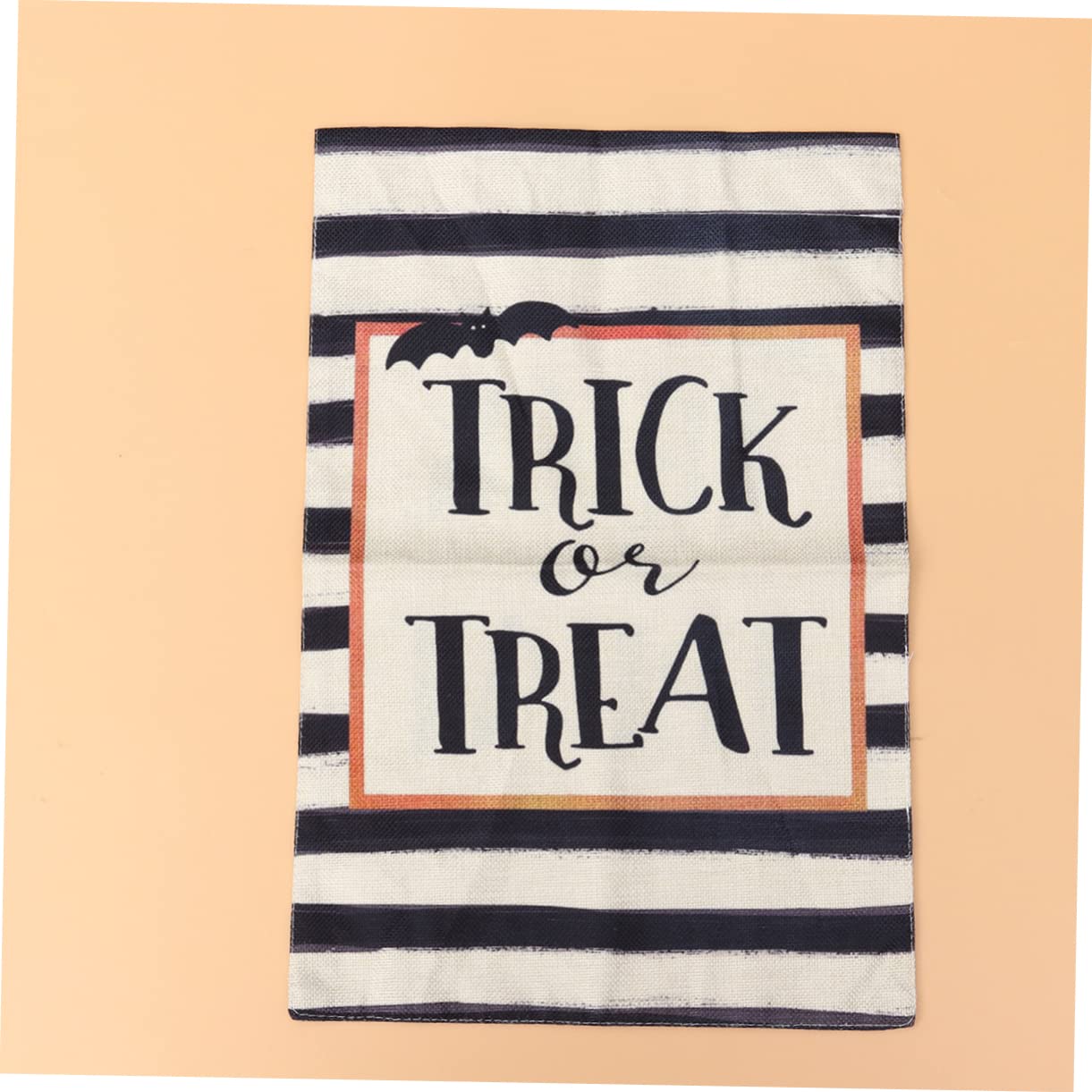 NOLITOY 3-Piece Outdoor Halloween Decor Set - Striped Garden Flags, House Banner with Printed Designs for Yard, Porch & Seasonal Decoration