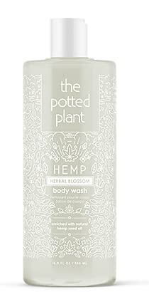 Herbal Blossom Body Wash 16.9 fl oz - Natural Plant-Based Formula for Soft, Hydrated Skin | Perfect for Daily Shower & Spa Relaxation at Home