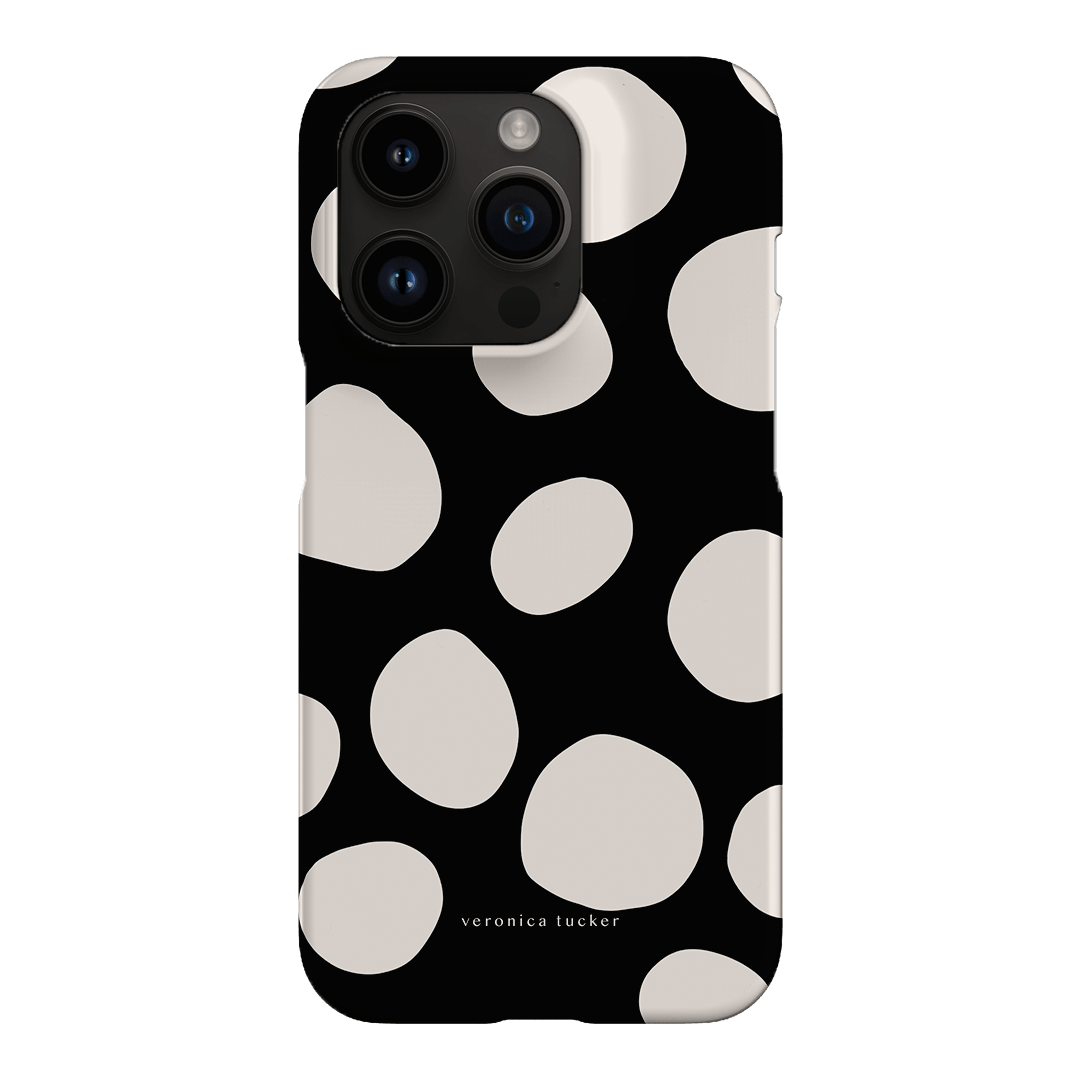 Premium Pebbles Noir Phone Case - Slim Protective Cover for iPhone & Samsung - Perfect for Everyday Use, Travel & Outdoor Activities