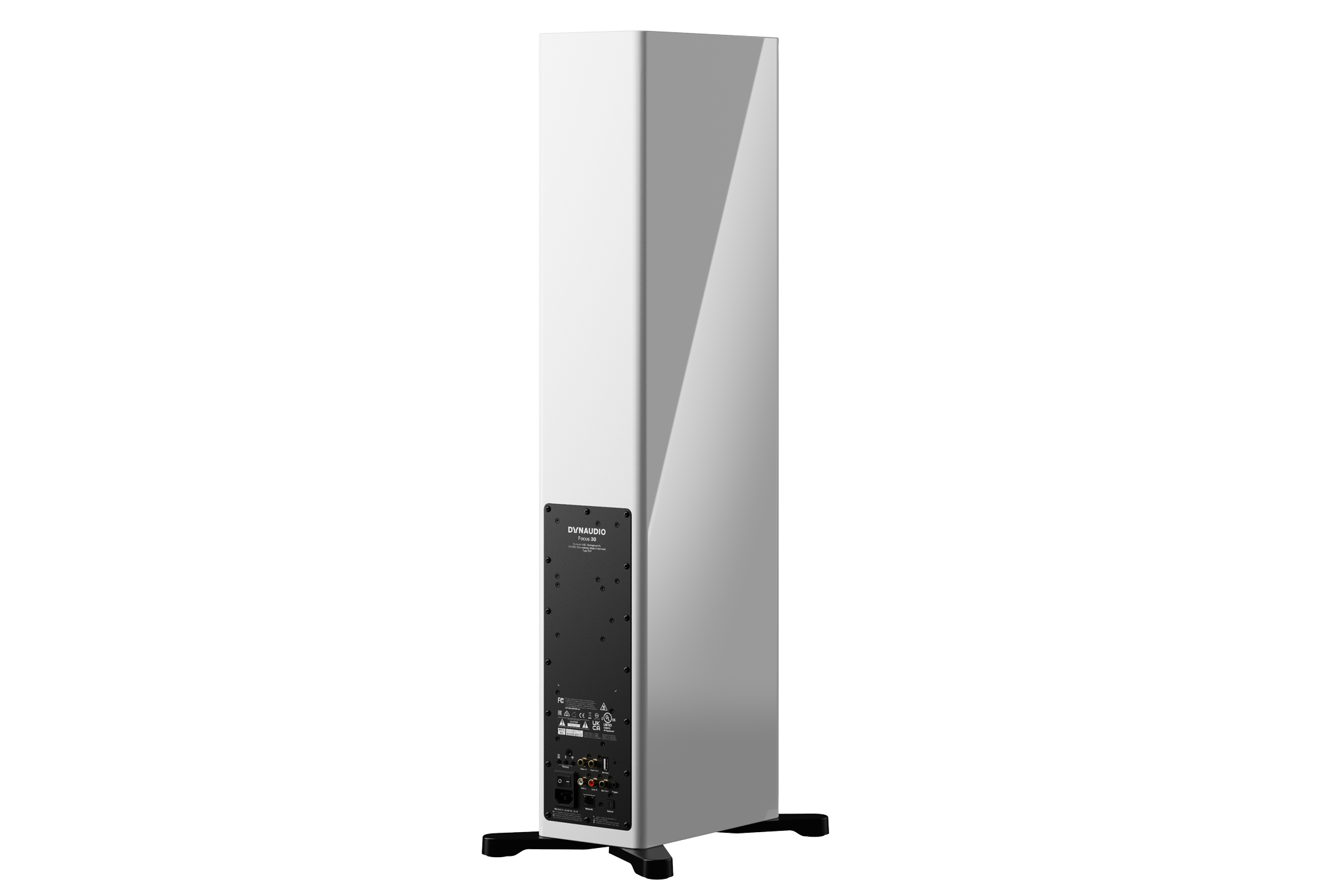Dynaudio Focus 30 Active Wireless Floorstanding Speakers (Pair) - 2-Way HiFi Audio System for Home Theater & Music Streaming