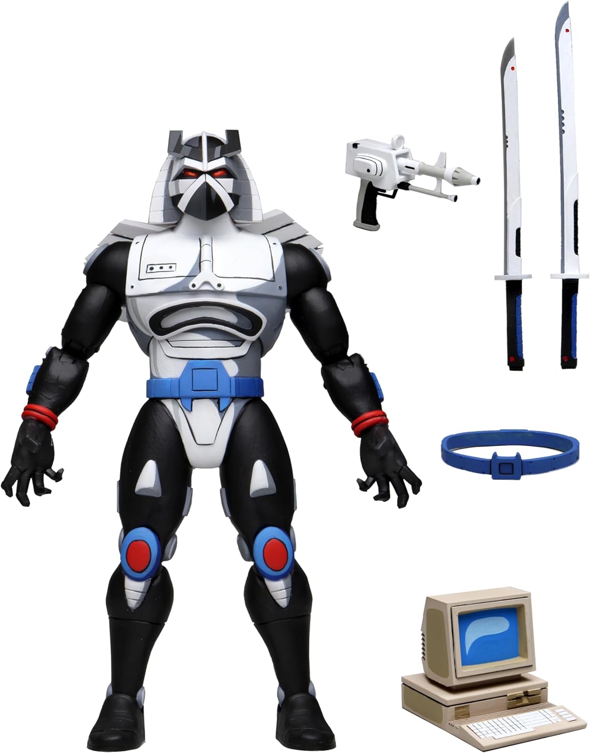 NECA Teenage Mutant Ninja Turtles Colossal Chrome Dome Action Figure - Collectible TMNT Toy for Fans, Perfect for Display & Play | Home Decor, Office Display, Gift for TMNT Lovers