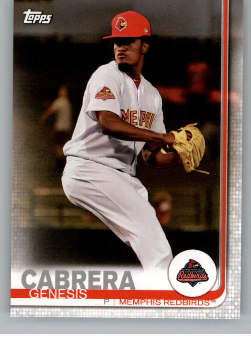 2019 Topps Pro Debut Baseball Card #167 Genesis Cabrera - Collectible MLB Memorabilia for Fans
