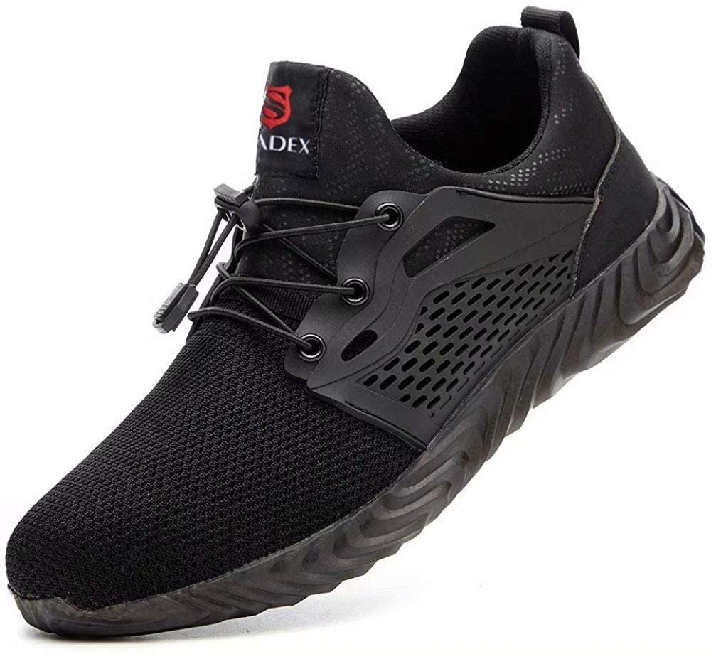 SUADEX Steel Toe Work Shoes for Men & Women - Indestructible Safety Boots for Construction, Industrial & Heavy Duty Work | Non-Slip, Comfortable & OSHA Compliant | Perfect for Job Sites, Warehouses & Outdoor Labor