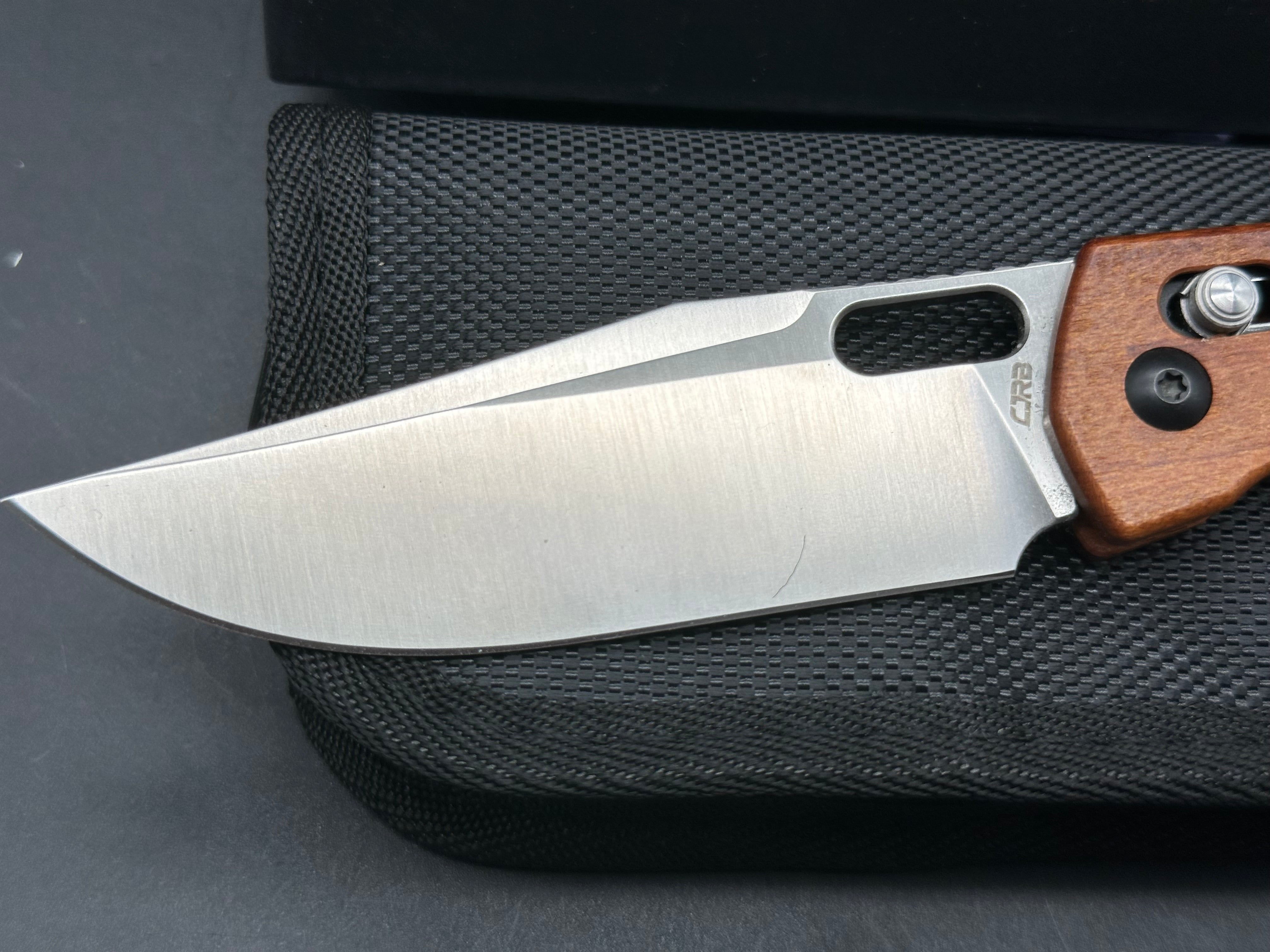 CJRB Prado Crossbar Lock Folding Knife - 3.75