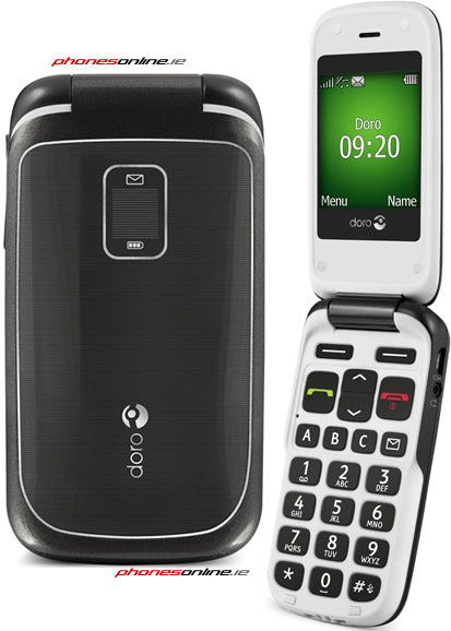 Doro PhoneEasy 610 Unlocked Senior Cell Phone - Large Button Mobile for Elderly - Hearing Aid Compatible & Emergency SOS - Perfect for Independent Living & Home Use