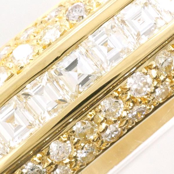 18K Yellow Gold Diamond Bangle Bracelet 17cm - Elegant Women's Jewelry Gift for Anniversary, Wedding & Special Occasions