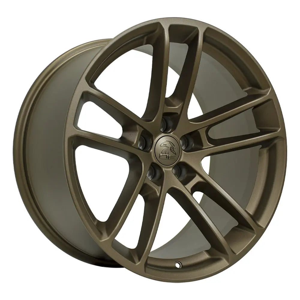 20 Inch Bronze Alloy Wheel Replacement for Dodge Challenger | DG23 Replica Rim 20x10 | Perfect for Performance Upgrades & Custom Car Styling