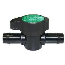 Antelco Barbed Green Back Valve - Durable Irrigation Valve for Lawn, Garden & Agricultural Watering Systems