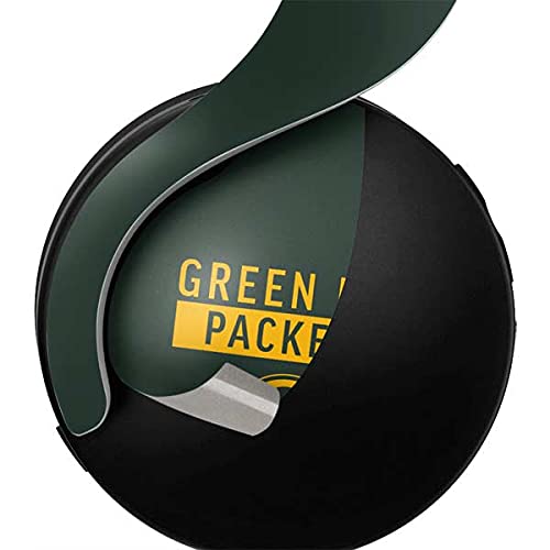Official NFL Green Bay Packers Gaming Skin for PS5 Pulse 3D Wireless Headset - Premium Vinyl Decal Sticker with Anti-Scratch Protection (Green Performance Series) - Perfect for Gaming Setups, PS5 Accessories & Sports Fan Gifts