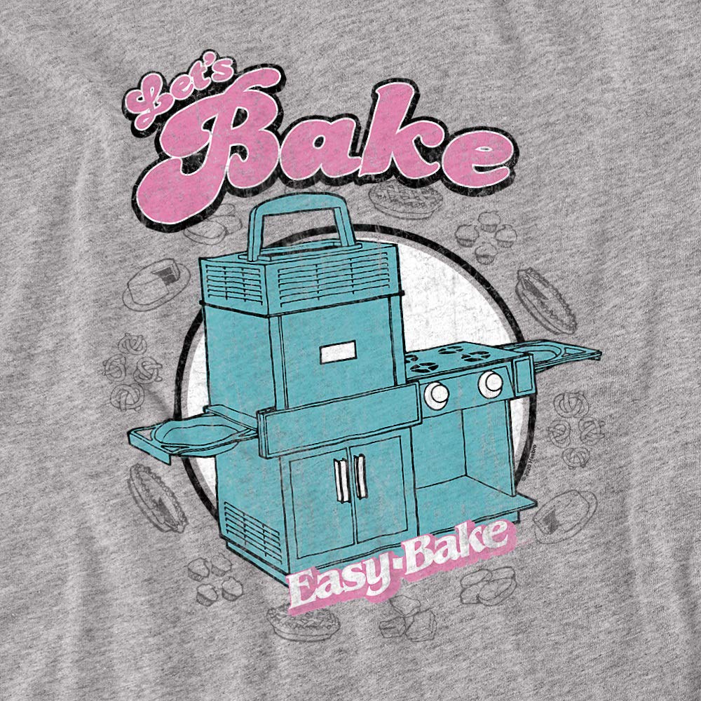 Easy Bake Oven Lets Bake Unisex T-Shirt for Adults - Funny Baking Gift for Bakers, Birthday & Christmas Present