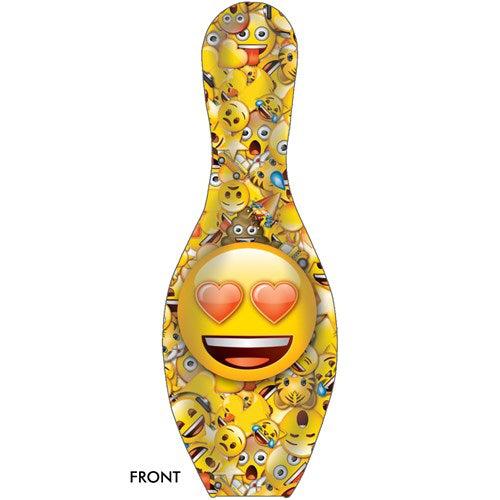 OnTheBallBowling Emoji Bowling Pin - Fun Novelty Gift for Bowling Lovers - Perfect for Bowling Parties, League Games & Sports Decor