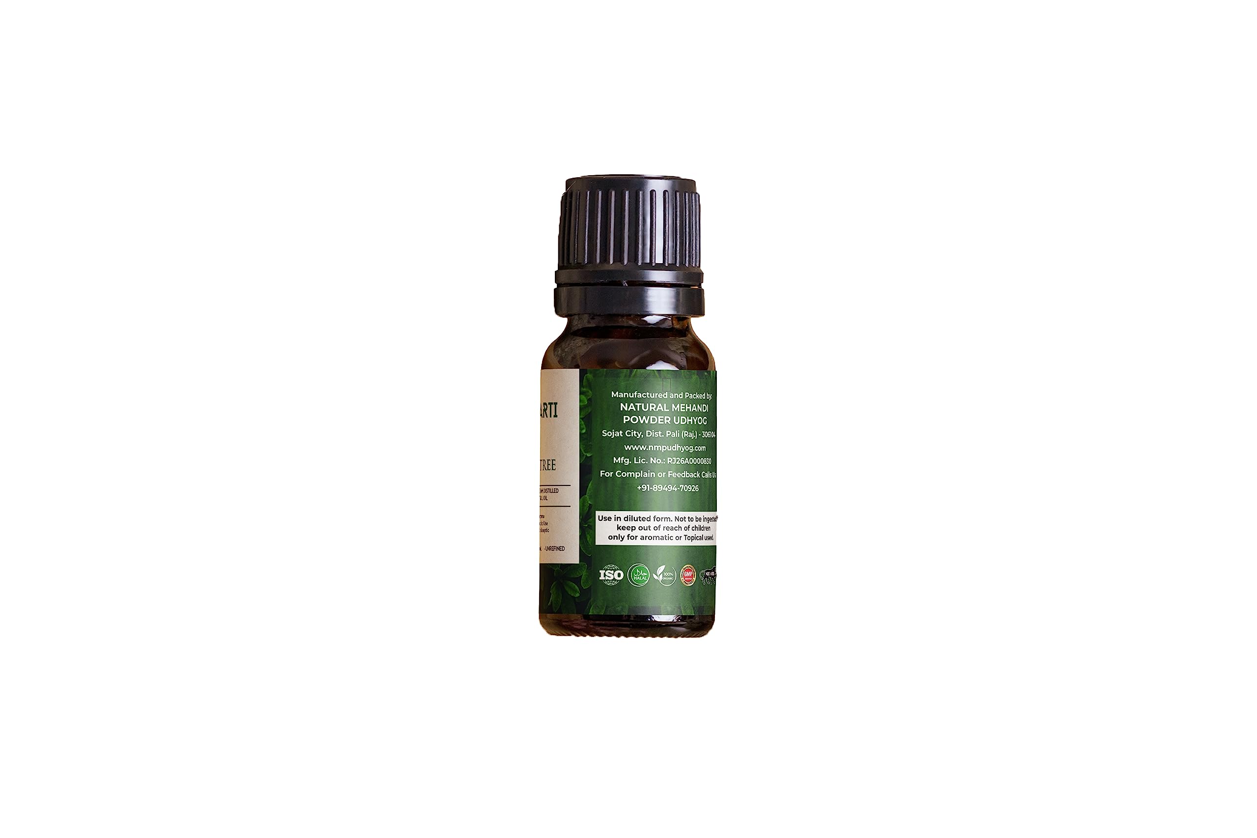 NARTI 100% Pure Tea Tree Essential Oil for Acne, Pimples & Scars - Natural Skin & Hair Care Treatment, Non-GMO, Synthetic-Free (30ml) - Perfect for DIY Beauty Recipes & Aromatherapy