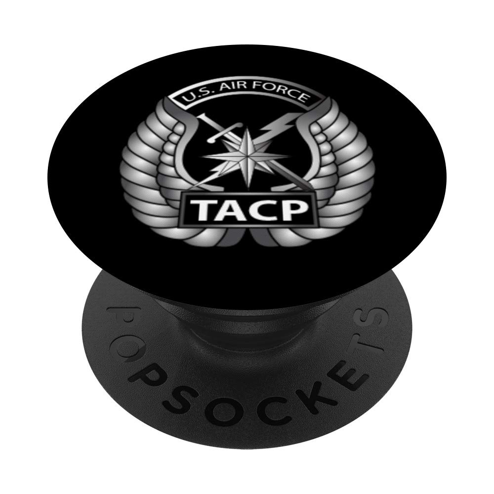 Air Force Tactical Air Control Party TACP Military Veteran PopSockets PopGrip - Swappable Phone Grip for iPhone, Samsung & Tablets | Perfect for Military Supporters, Veterans & Tactical Enthusiasts